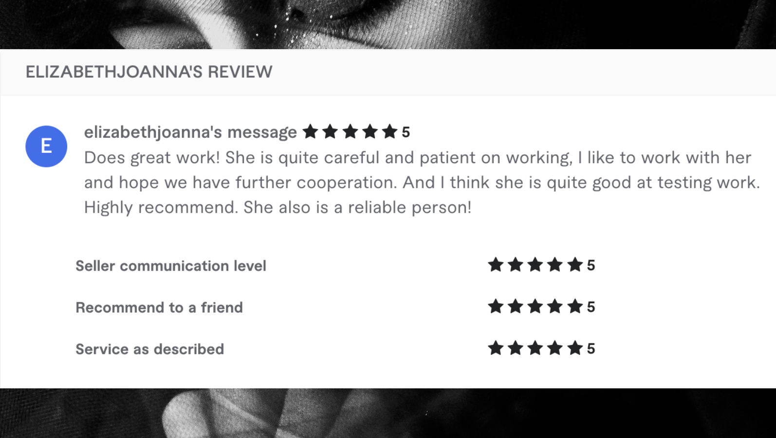 fiverr client review