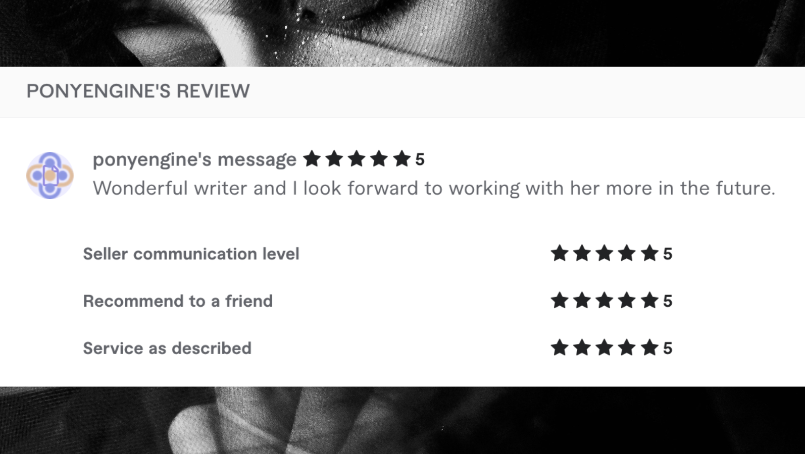 fiverr client review