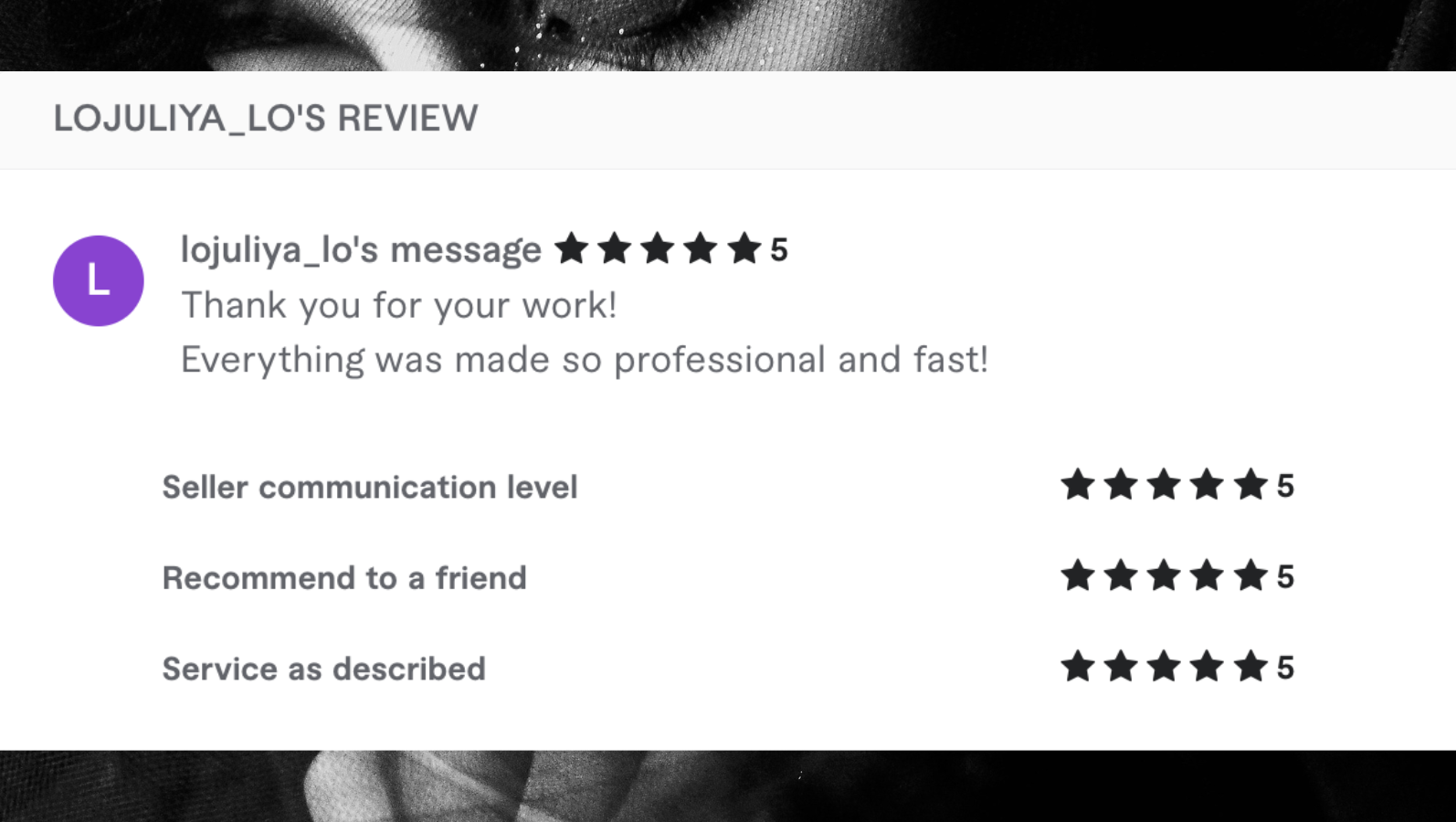 fiverr client review