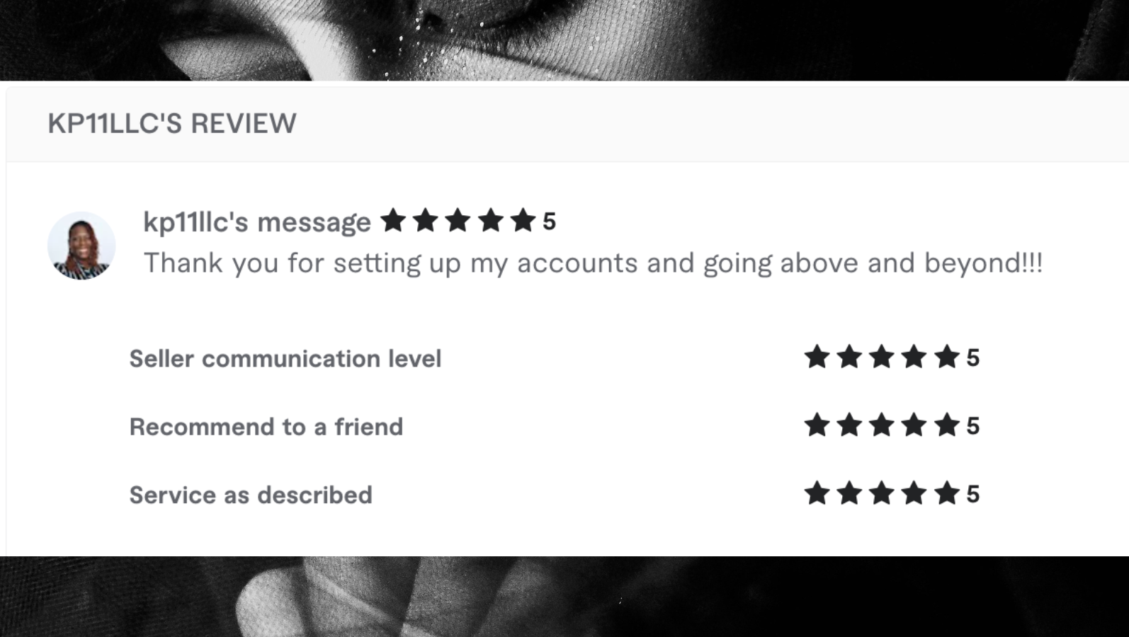 fiverr client review