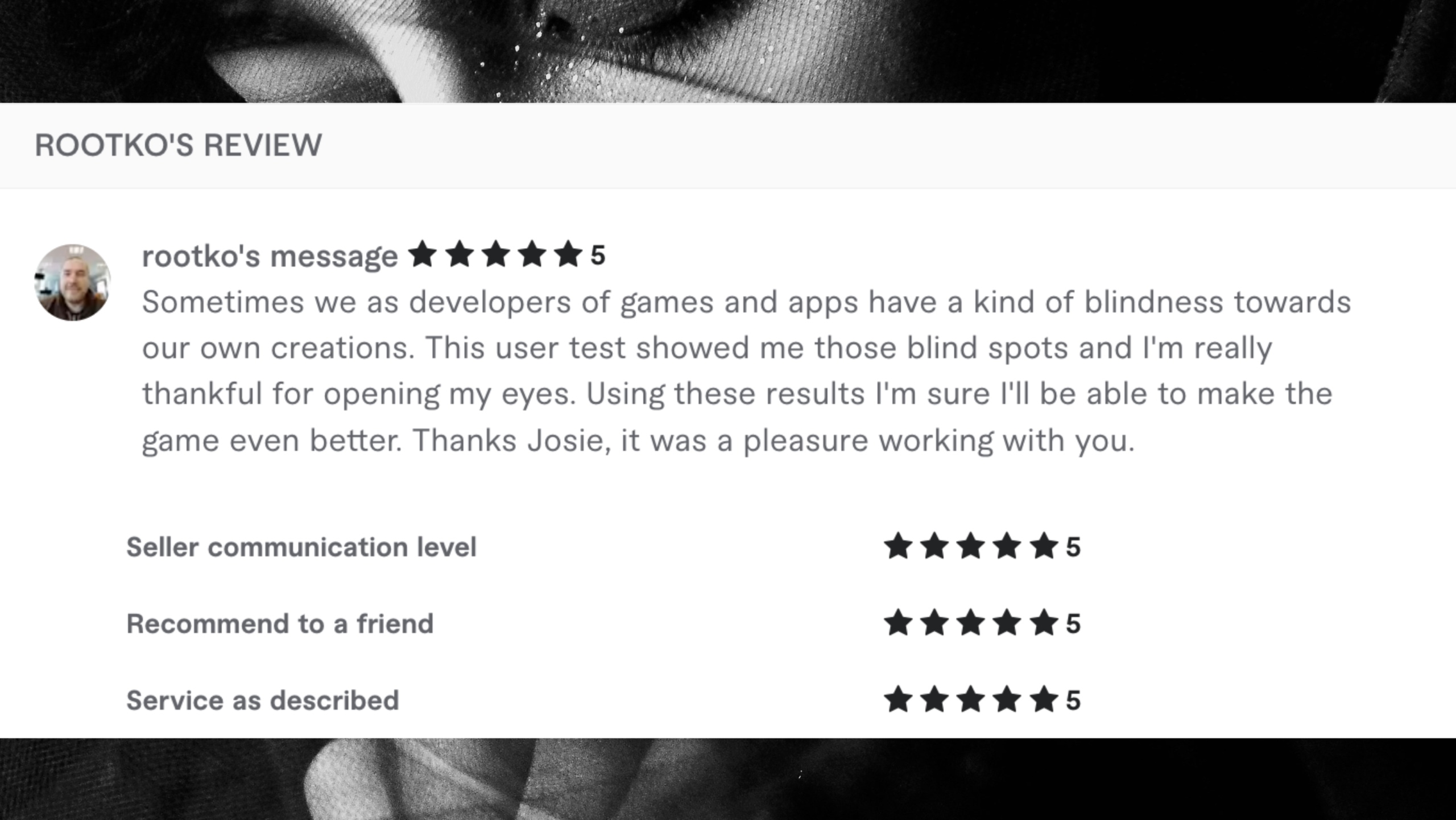 fiverr client review 