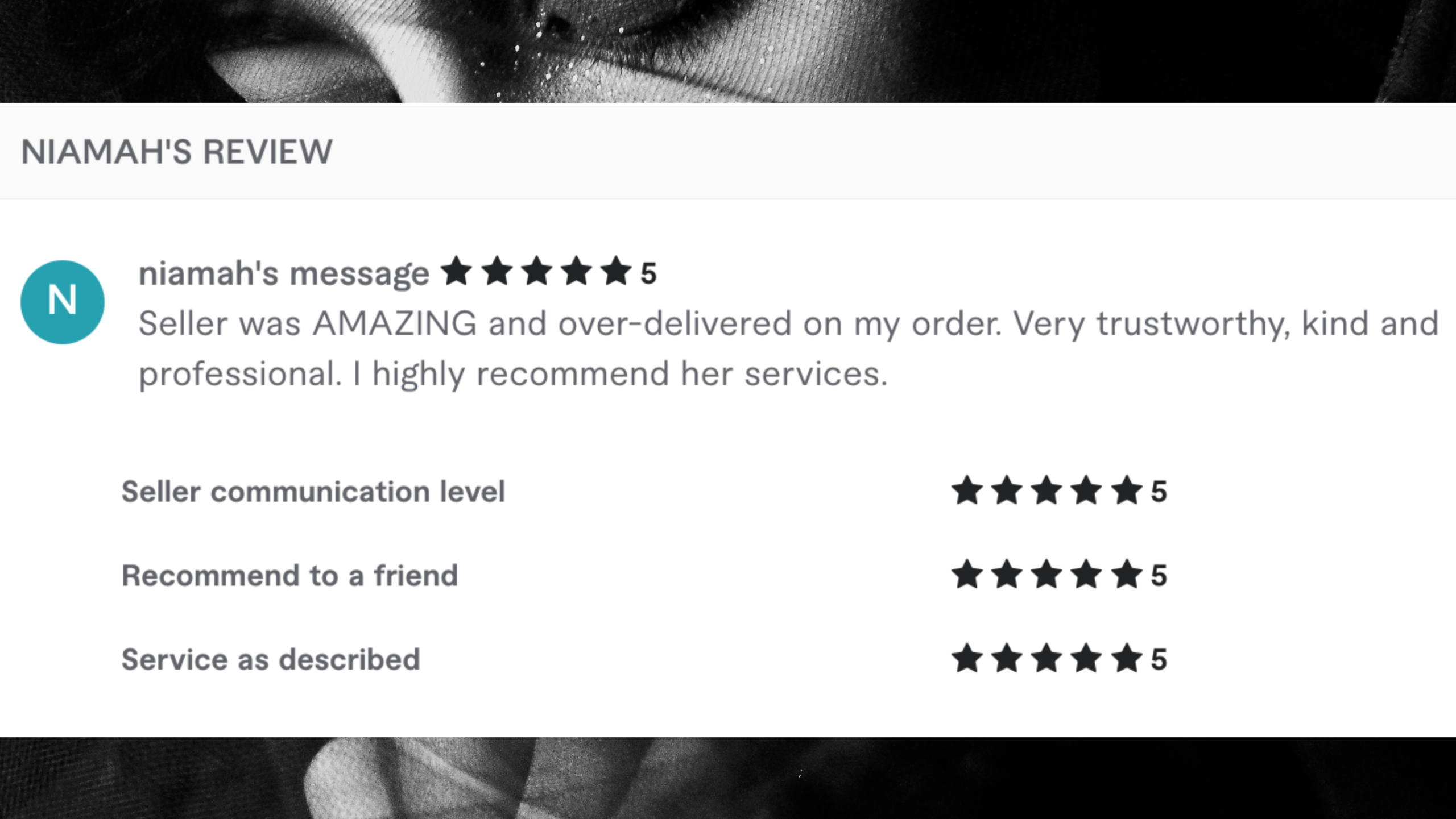 fiverr review client 6
